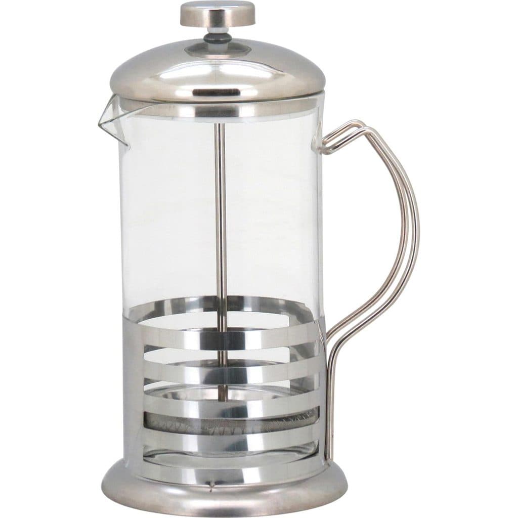 Cafeteira Francesa Vidro Borossilicato 600ml Transparente Home&Co Prensa Café Coador Êmbolo