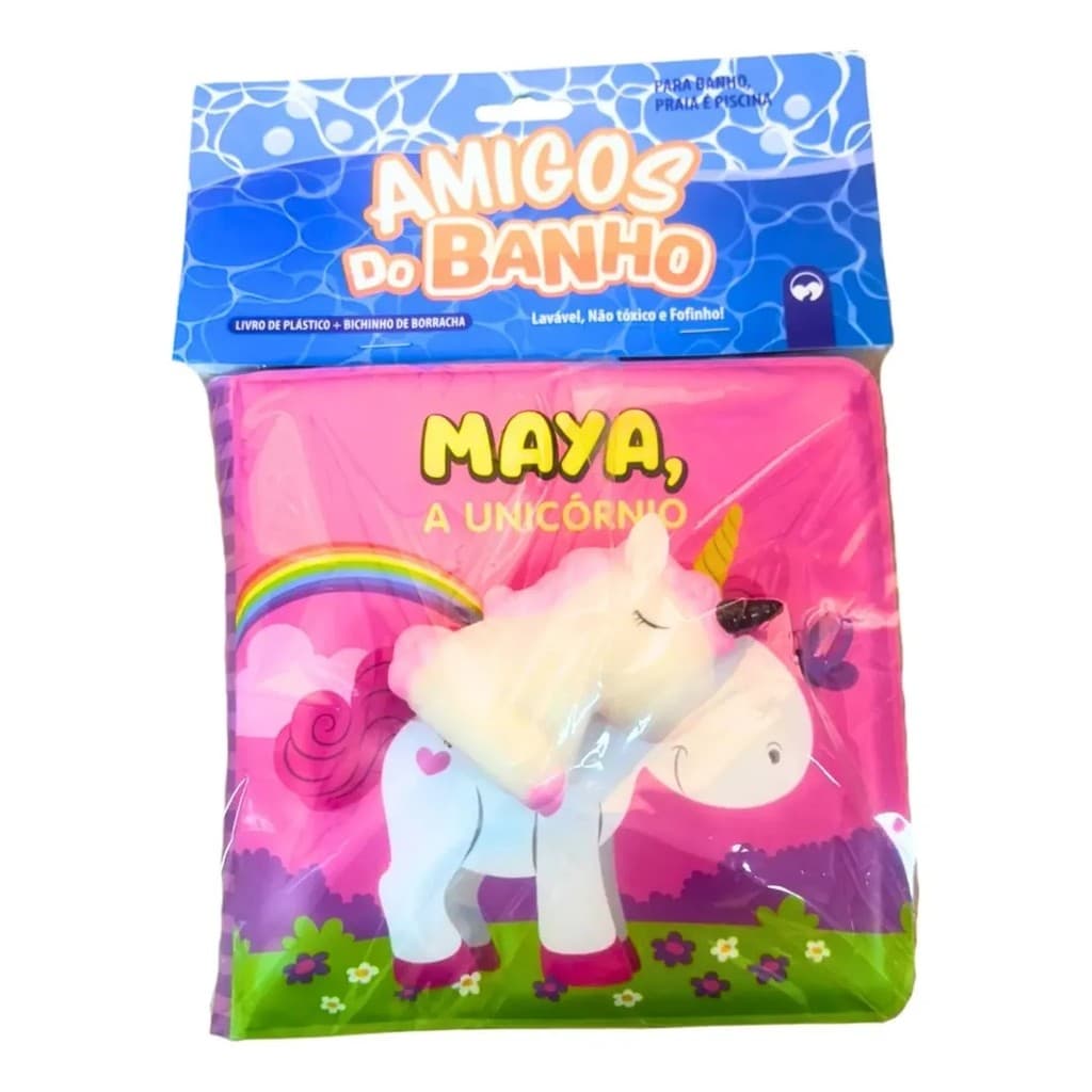 Livro Amigo Do Banho Unicornio