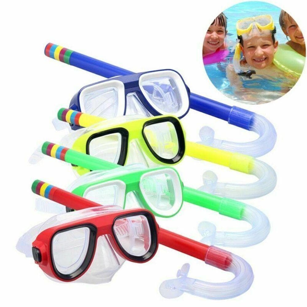 Leve a Diversão para a Piscina com o Kit de Mergulho Infantil de Máscara e Snorkel