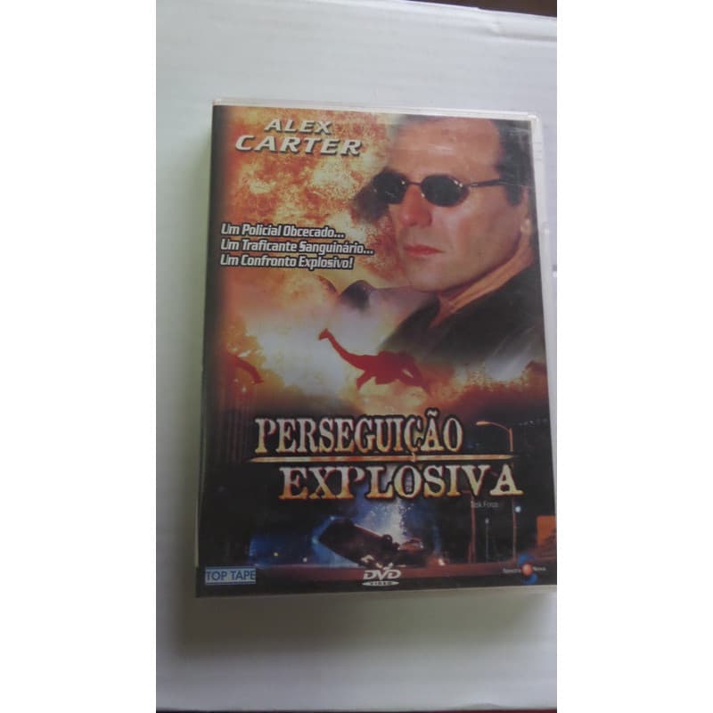 Perseguição Explosiva - DVD - Policial