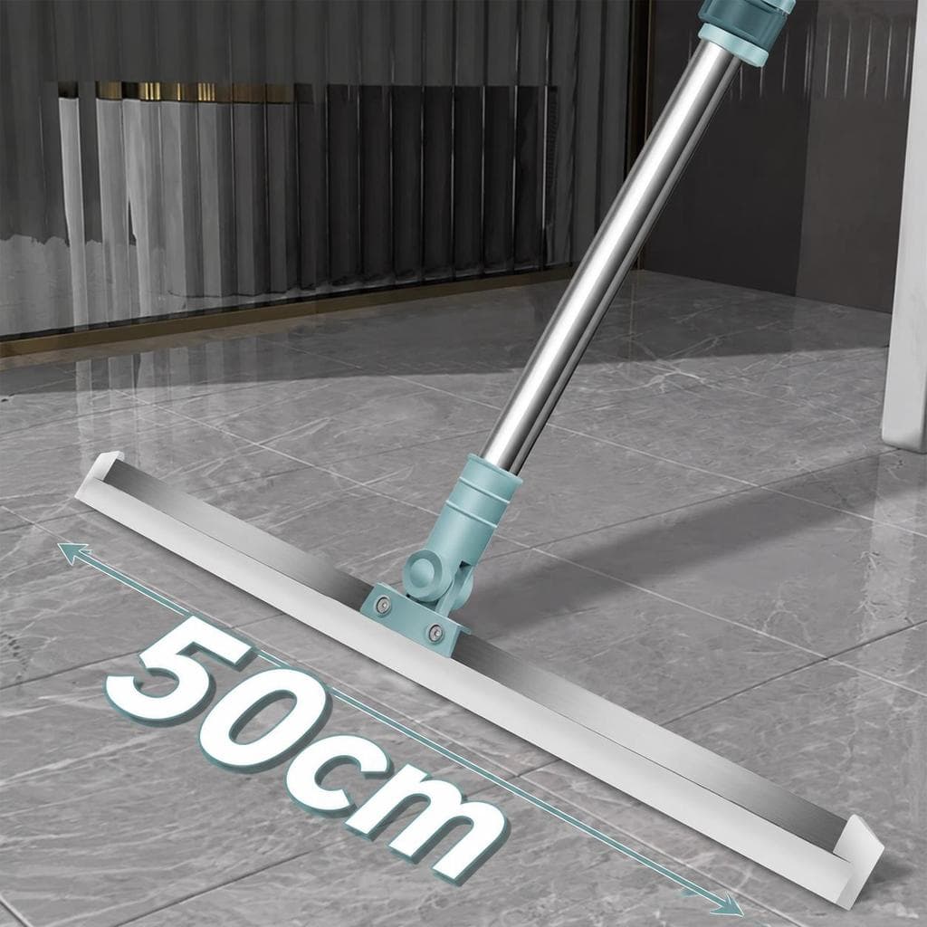 Rodo de Silicone 2 em 1 para Vidro e Piso Limpador de Banheiro e Casa