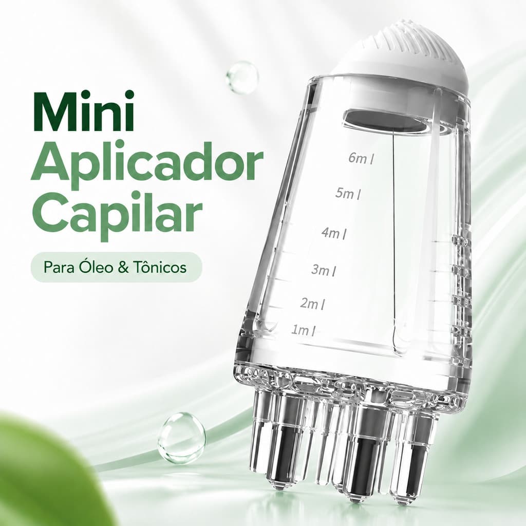 Aplicador Portátil do Couro Cabeludo Massagem Pente Óleo Essencial Líquido Guia Massageador Ferramentas de Cuidados Com