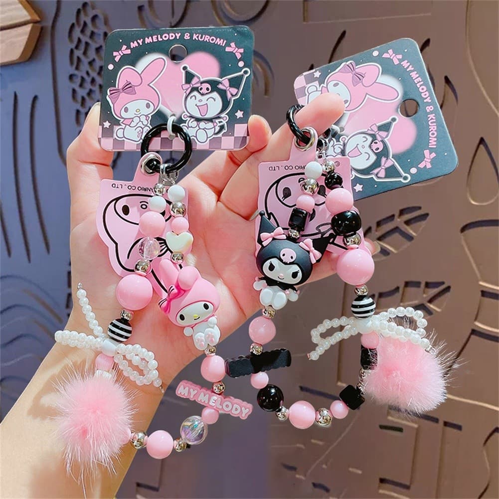 Liberação 1 Peça Chaveiro Acessórios Kuromi Boneca Cinnamoroll Mochila Pingente