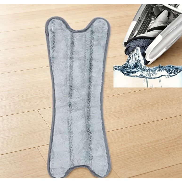 Refil Lavável para Mop em X Retrátil Reutilizável Limpeza Prática e Eficiente