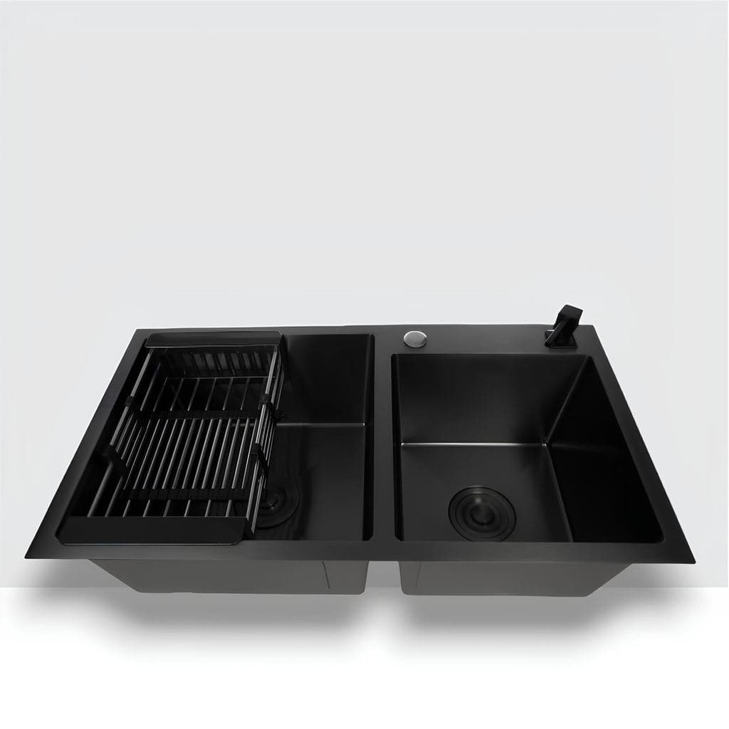 Cuba Cozinha Black Quadratta 78x43 - Dupla