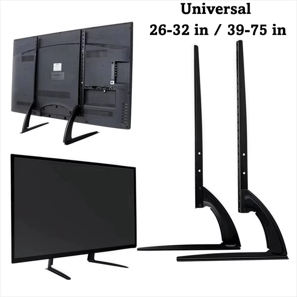 Suporte De Mesa Para Tv/monitor De 26-32" 39 -75'' Mesa Universal Base Pé Alta qualidade com cupom - 39 -75''
