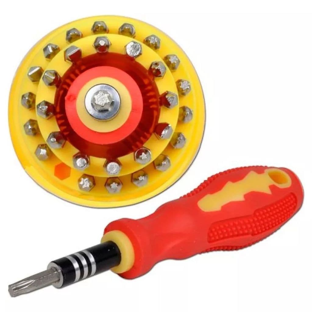 Kit Ferramentas Precisão 31X1 Chave Alen Torx Fenda Philips
