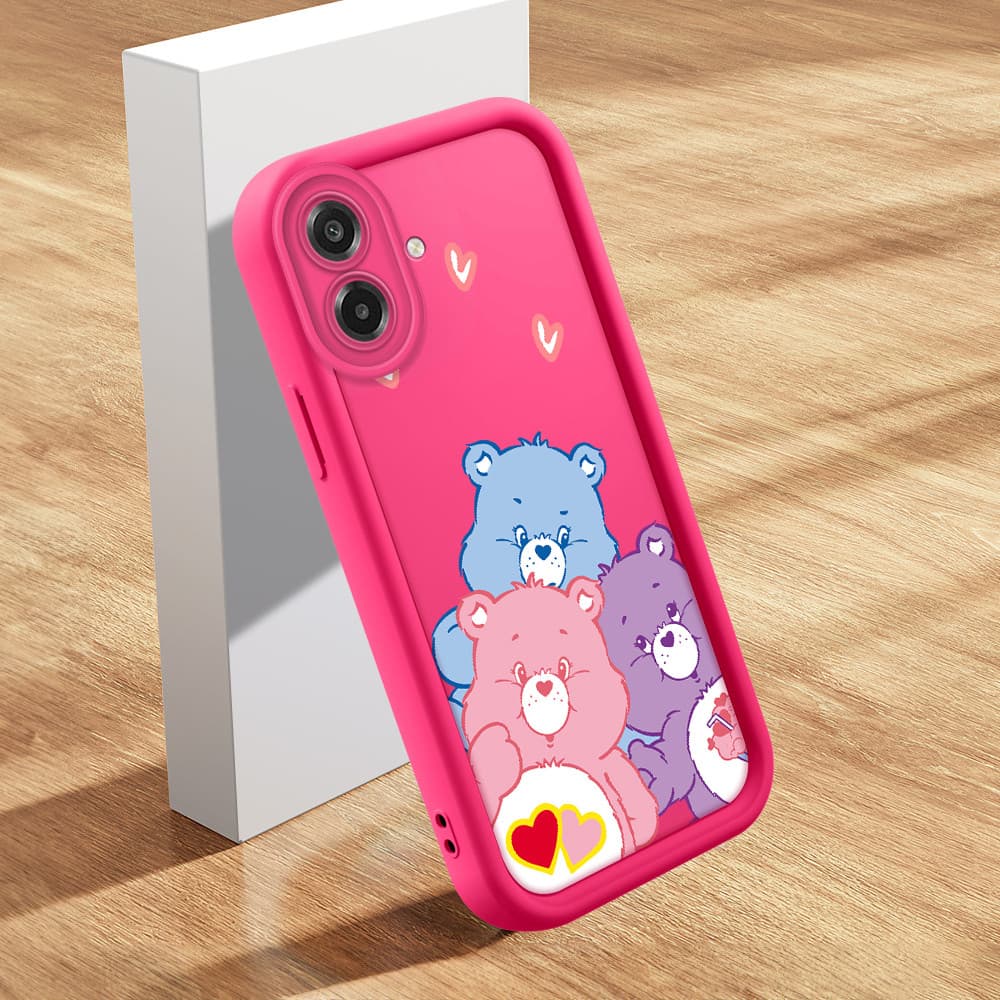 Capinha De Macia Silicone Capa Para Samsung Galaxy A07 4G 5G Capas Fofo Rosa Case Capinhas TY 2292