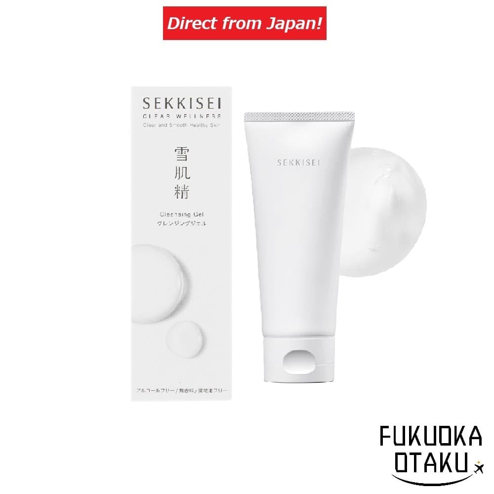 KOSE SEKKISEI Clear Wellness Cleansing Gel Demaquilante Limpeza dos Poros Made in Japan【Direto do Japão】