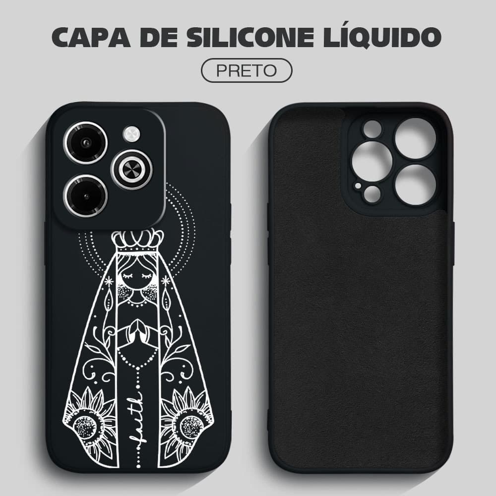 Capinha Jesus Para Infinix Smart 8 Pro HD Plus Hot 40i Capa Macia Silicone Aveludada Protetora Case YT 0483