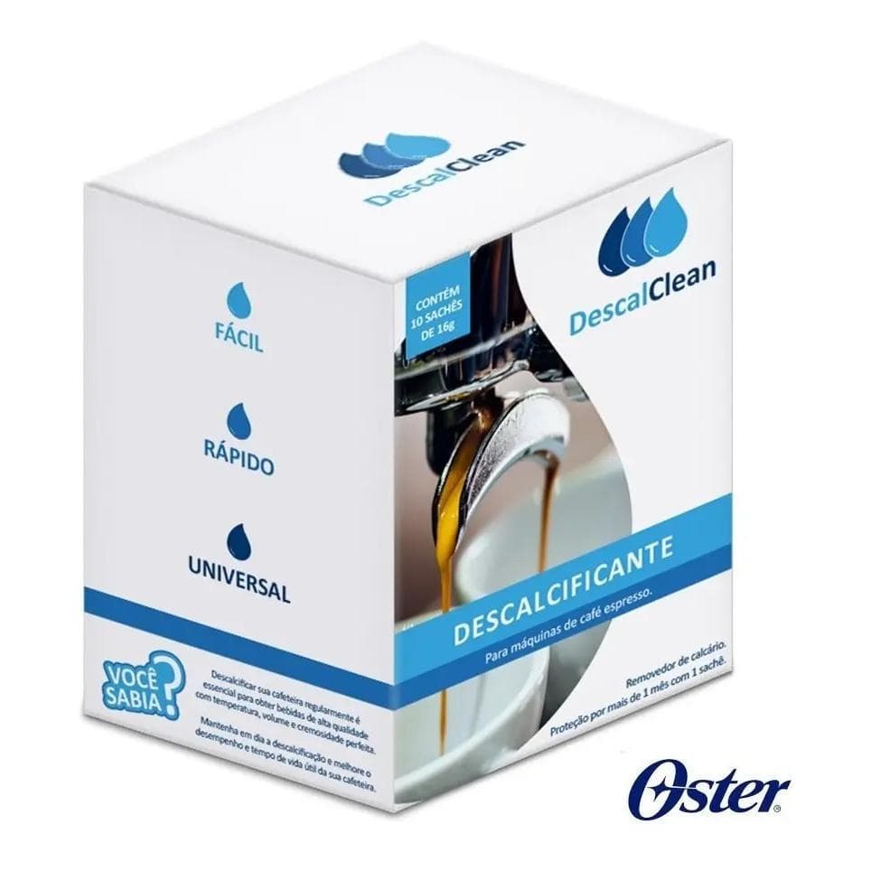 Kit 10 Descalcificantes Cafeteira Máquina De Café Oster