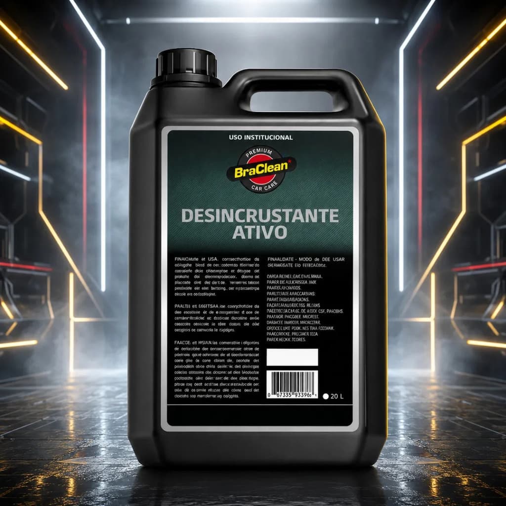 Limpador Automotivo BraClean 5L Para Caminhão Ônibus Trator E Maquinário Agro Oficina E Lava Rápido
