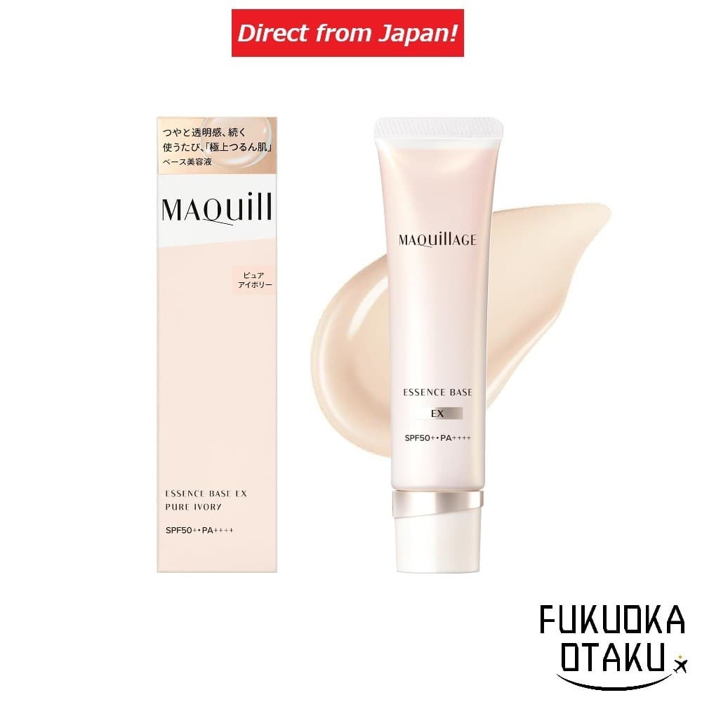 MAQUILLAGE Essence Base EX Primer Sérum Cobertura dos Poros Pele Radiante Made in Japan【Direto do Japão】