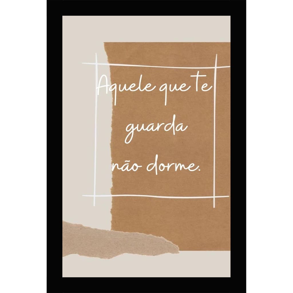 Kit Trio de Quadros em MDF Fé Religioso Floral Decoração de Parede Sala e Quarto