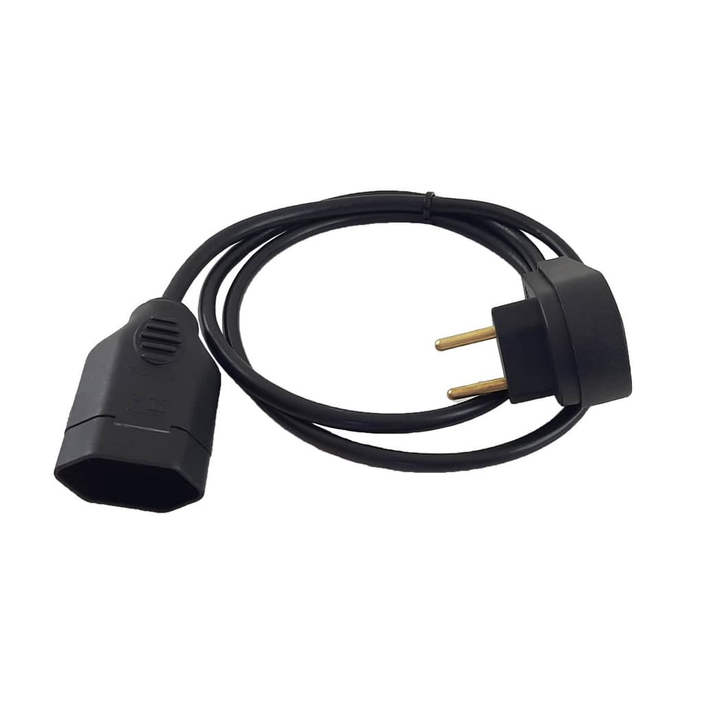 Extensão Elétrica 6 Metros 10/20a Cabo Pp2x2,5mm Plug Reto