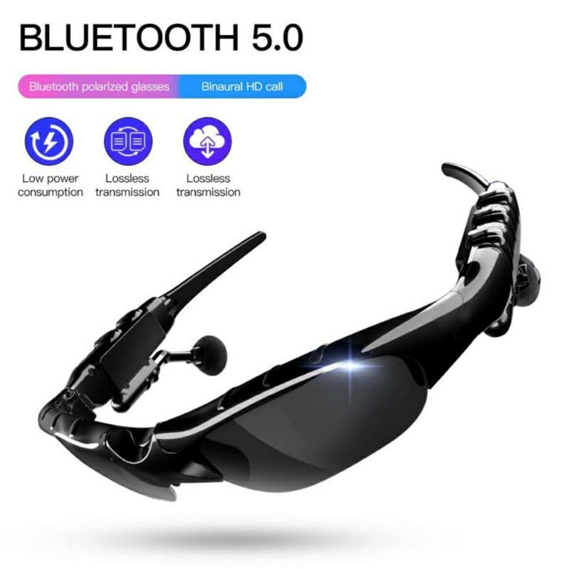 Óculos Escuro Bluetooth Sem Fio