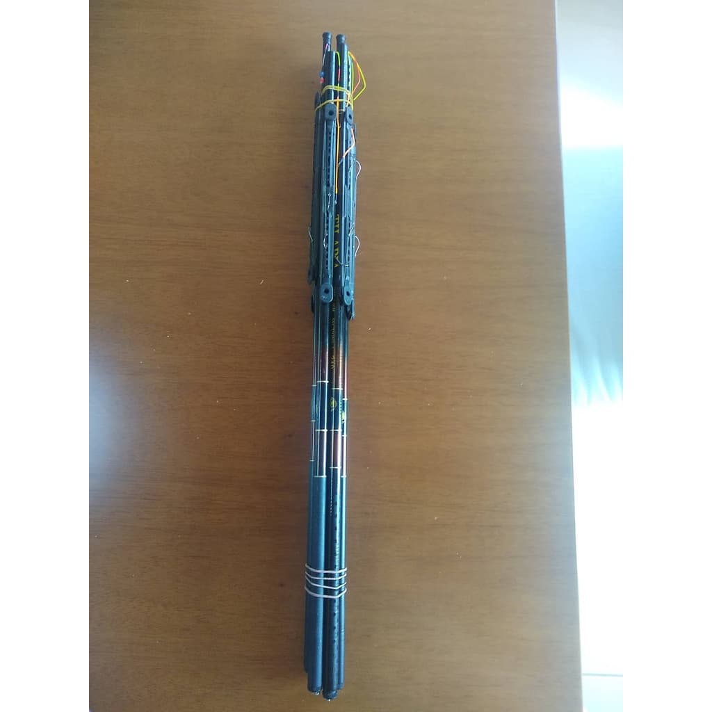 Vara Telescopica lamazon pescaria montada com 1 anzol, enrolador de linha e ponteira inteligente grátis! todos os tamanhos