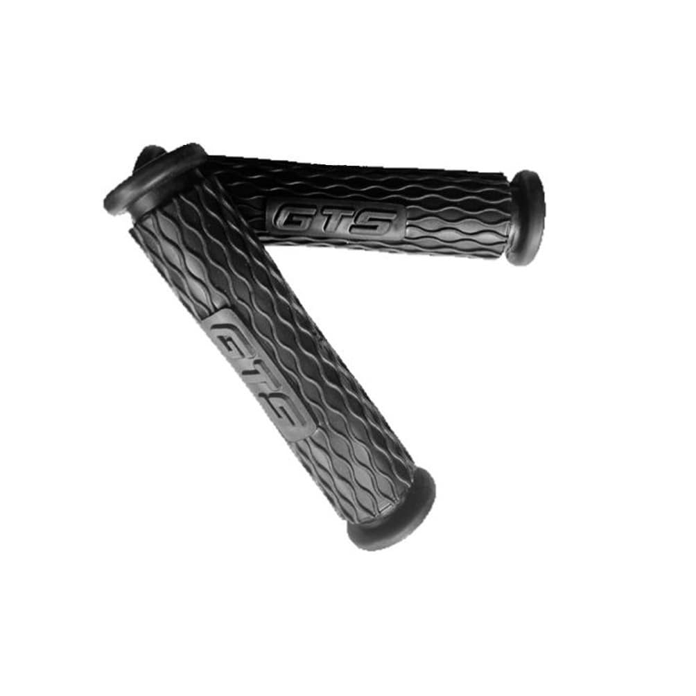 Par de Manoplas GTS Pretas 130 mm para Guidão 22 mm