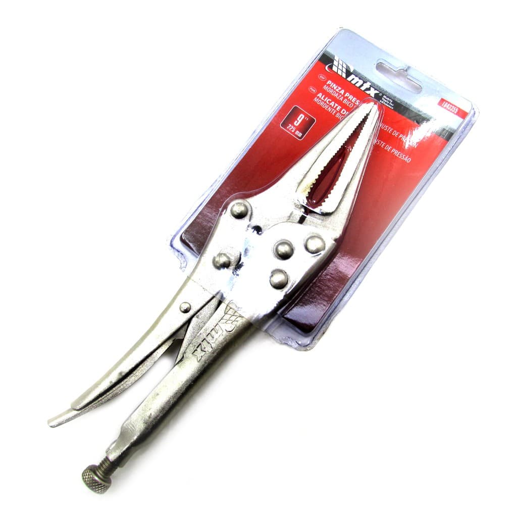 Alicate De Pressão Bico Longo 9 Pol 255mm Super Reforçado