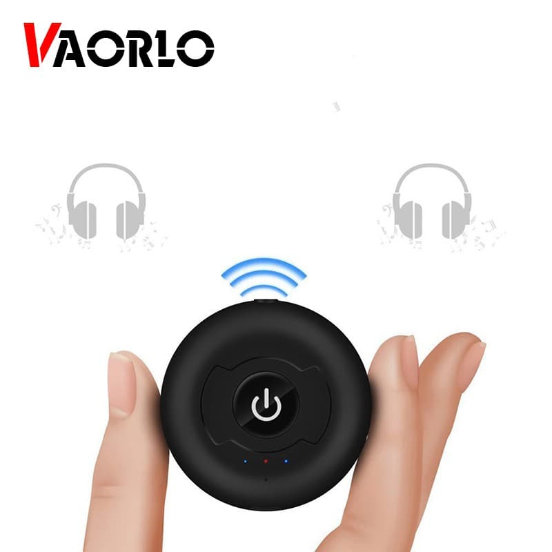 Bluetooth 5.0 Transmissor De Áudio De 3.5mm Aux Adaptador Para Tv Pc Lapter Fone De Ouvido Estéreo Baixo Latence Multi
