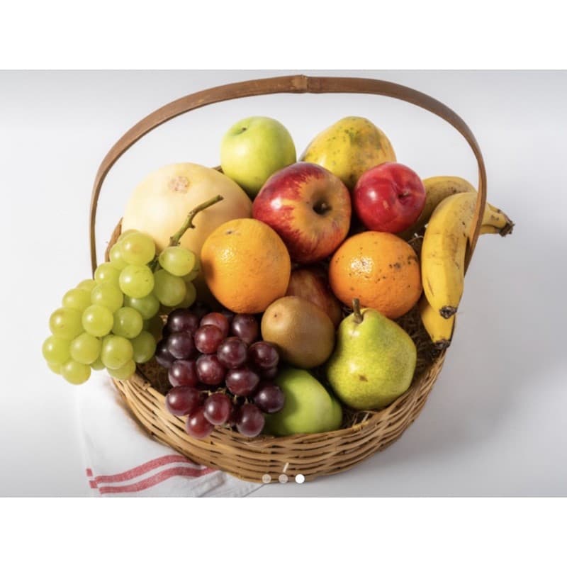 Kit com 12 Frutas Artificiais Decorativas Cesta de Frutas Decorações