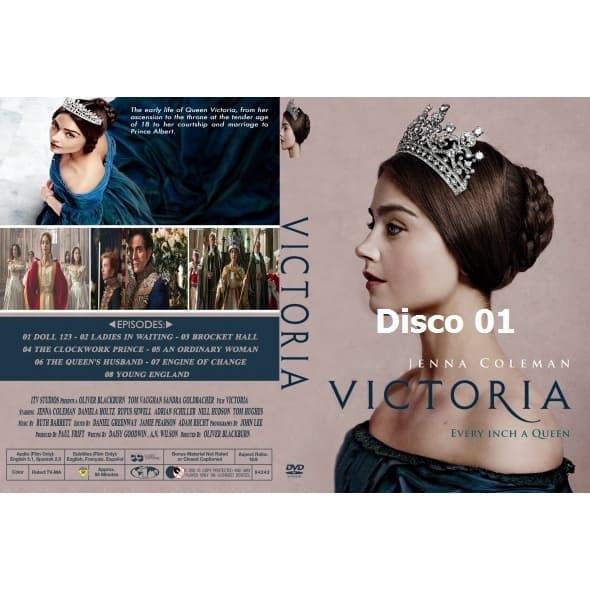 Dvd Victoria - As 3 Temporadas Completas - Legendado - 06 Discos