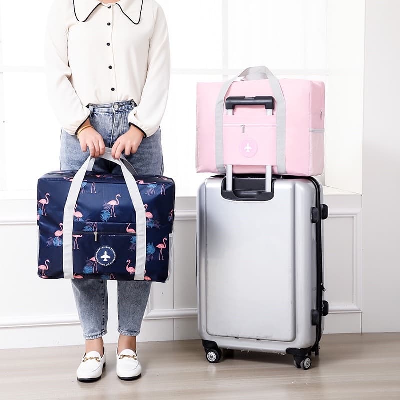 Travel bag bolsa de viagem de mão organizadora prende na mala impermeável