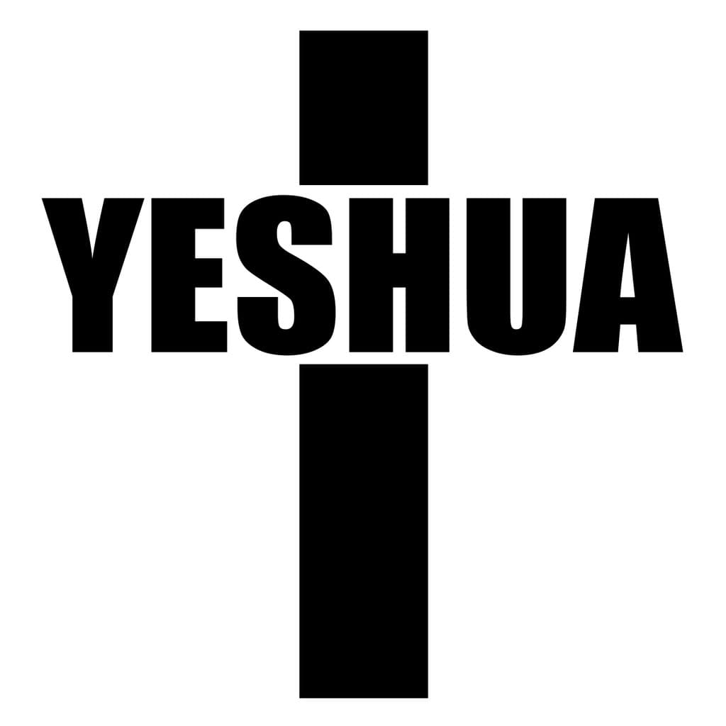 Adesivo Yeshua Cristão Gospel Católico Religião Jesus Cristo