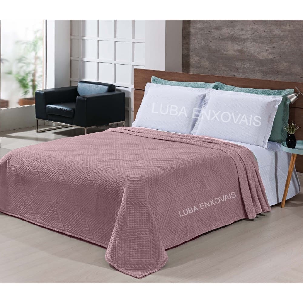 Cobertor Manta Linha Davos Luxo Antialérgica Queen - Premium - Andreza Enxovais - 300gr/m² - Ultrasoft - Secagem Rapida - Leve e Macia