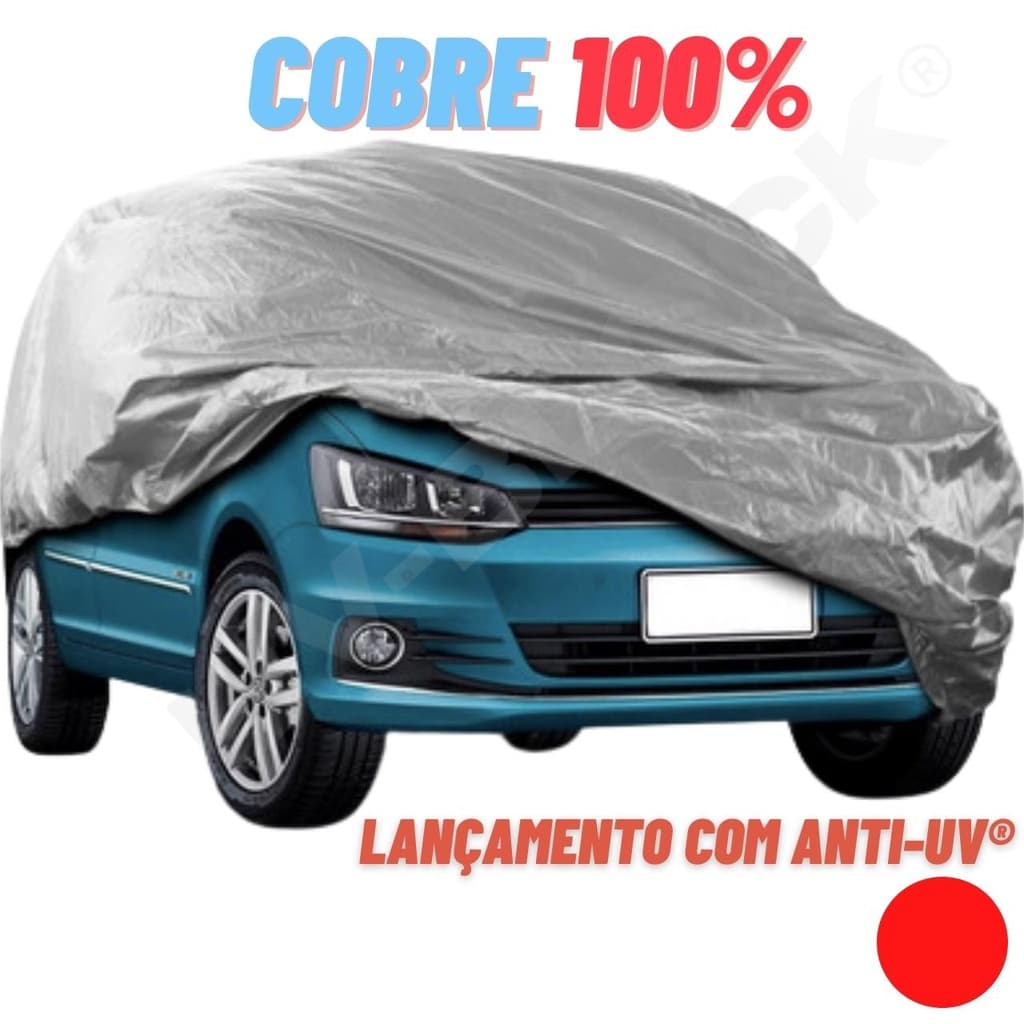 Capa Carro Hb20 Prisma Gol Sandero Palio Impermeável Protege Sol Chuva Poeira P M G