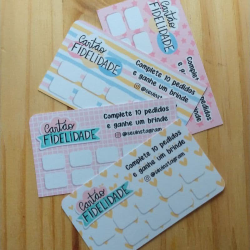 Cartão Fidelidade Personalizado