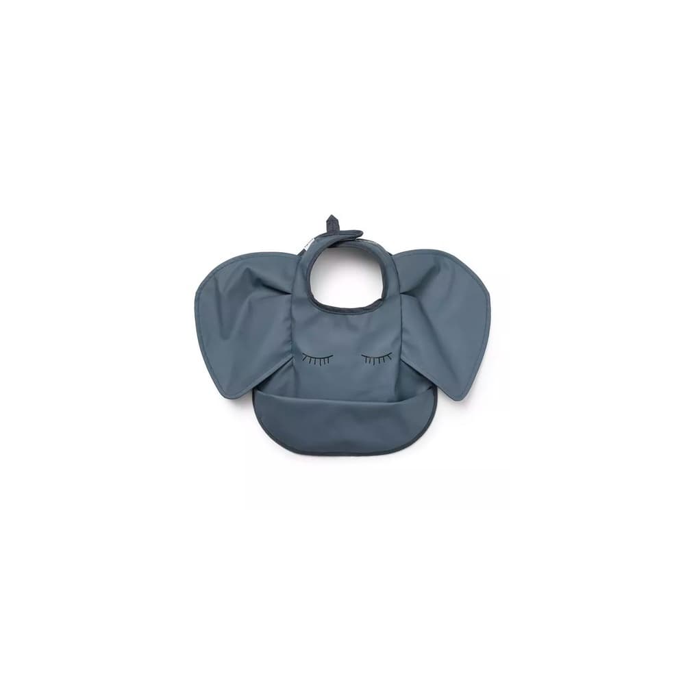 Babador infantil sueco estiloso Elodie Details impermeavel com bolsos Elefante