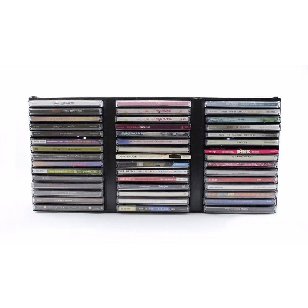 Porta CD Modular Organizer Newness p/45 Mídias CD