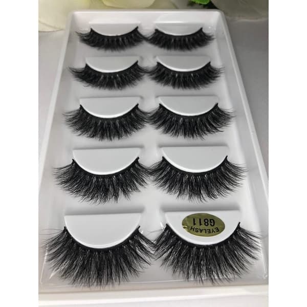 Cílios Postiços G811 Volumosos Natural