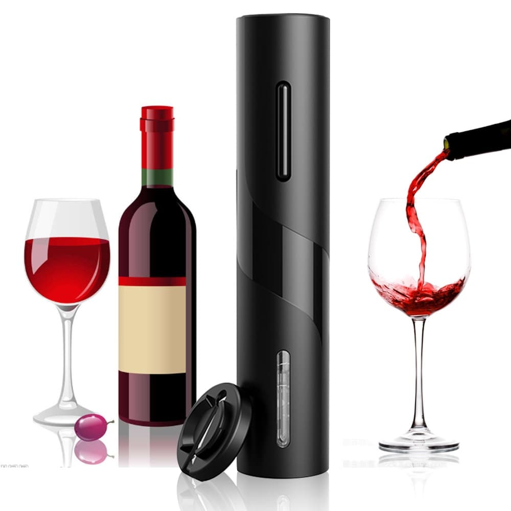 Saca Rolhas Abridor De Vinho Garrafa Automático Elétrico Pronta Entrega