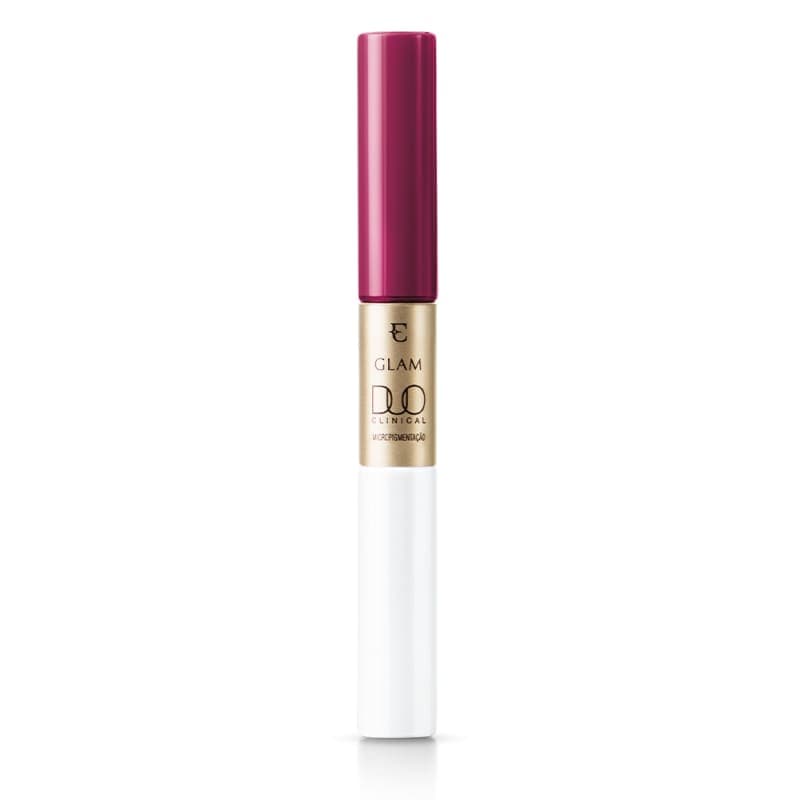 Batom Líquido Glam Duo Clinical Micropigmentação Magenta Enigmático 3,5g