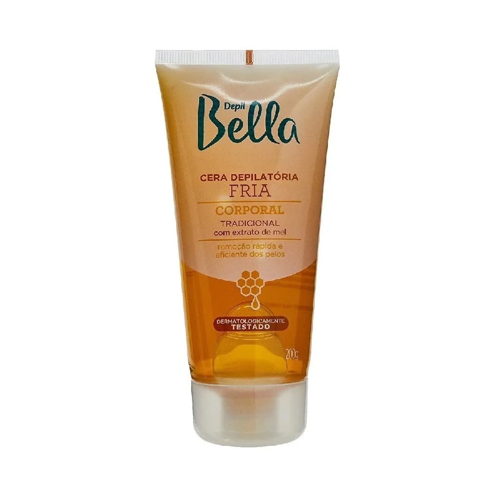 Cera Depilatória Fria Corporal Depil Bella Bisnaga 200g P