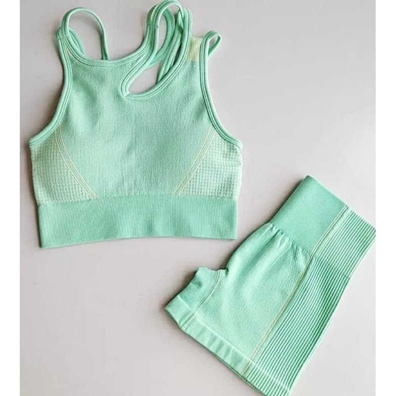 conjunto fitness short academia roupa fitness.