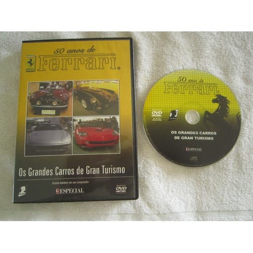 Dvd 50 Anos De Ferrari  ((( Item Original )))