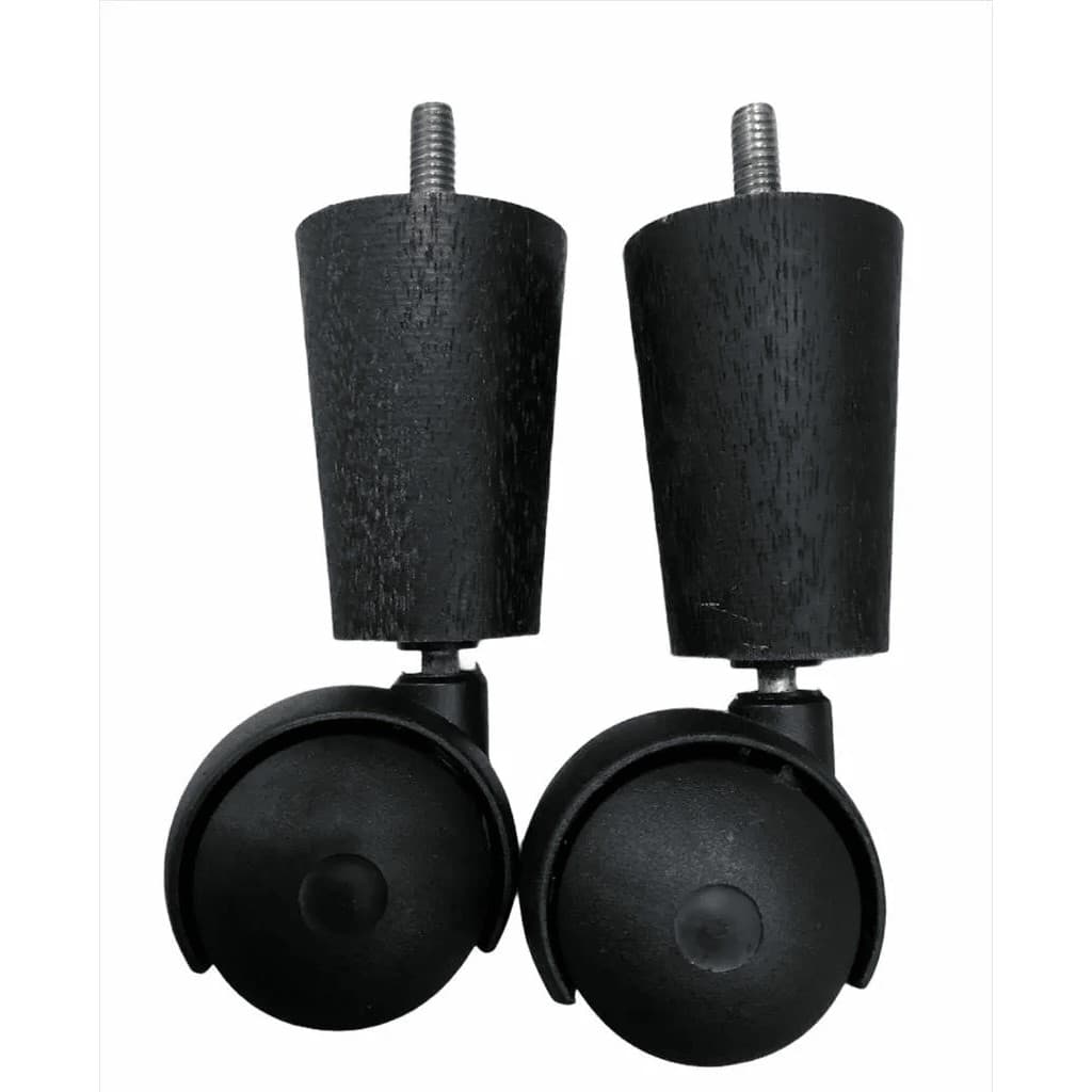 Pé com rodinha para cama Box 2 unidades