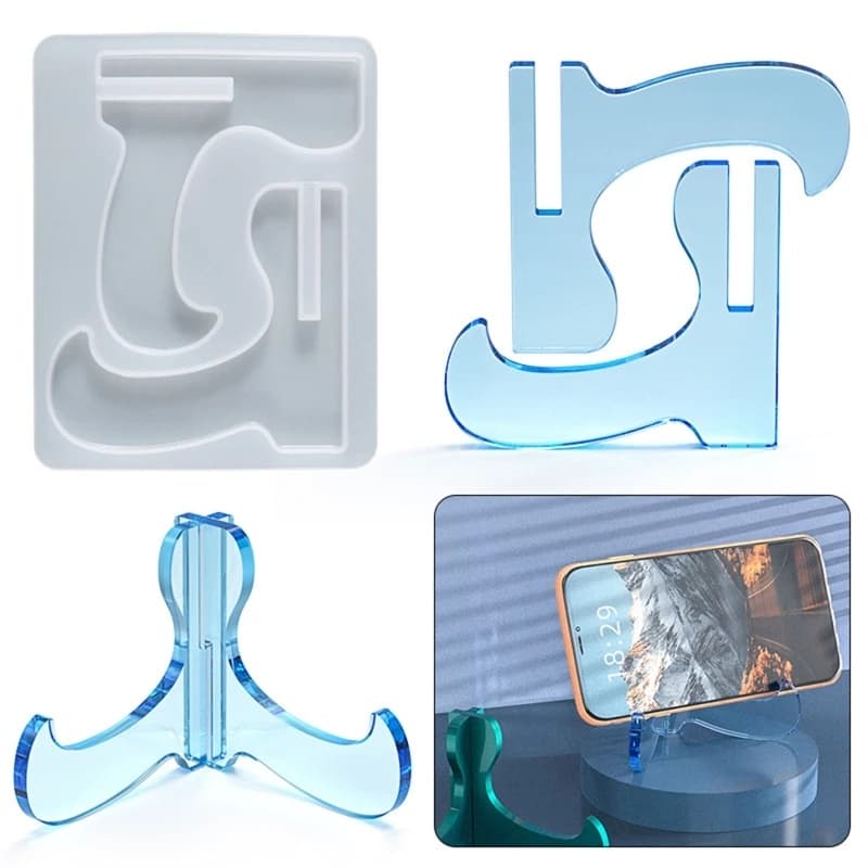 Suporte Para Celular/Molde De Foto/Moldura De Cristal Resina Epóxi Artesanato