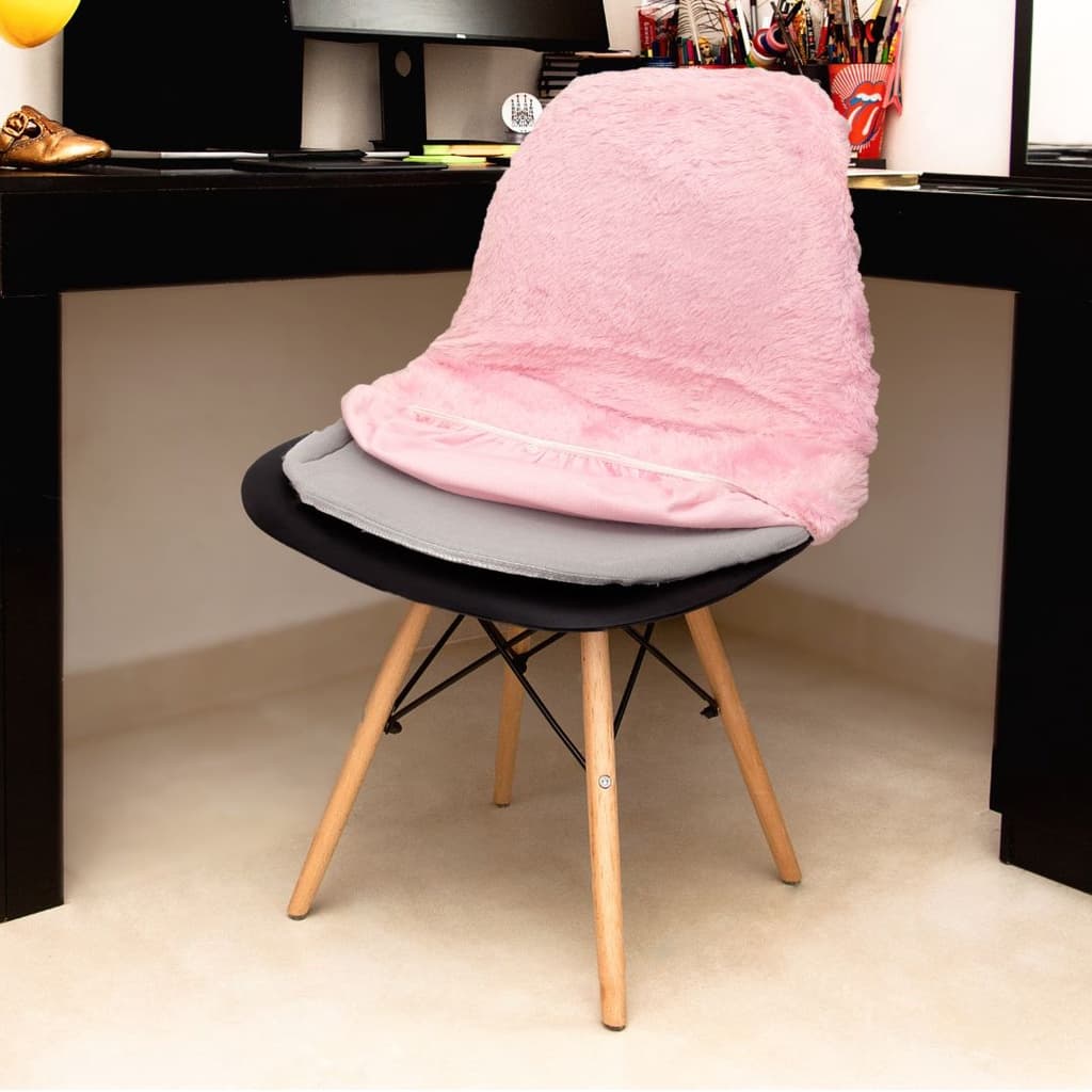 Capa para Cadeira Eames Eiffel com Enchimento Pelo Curto