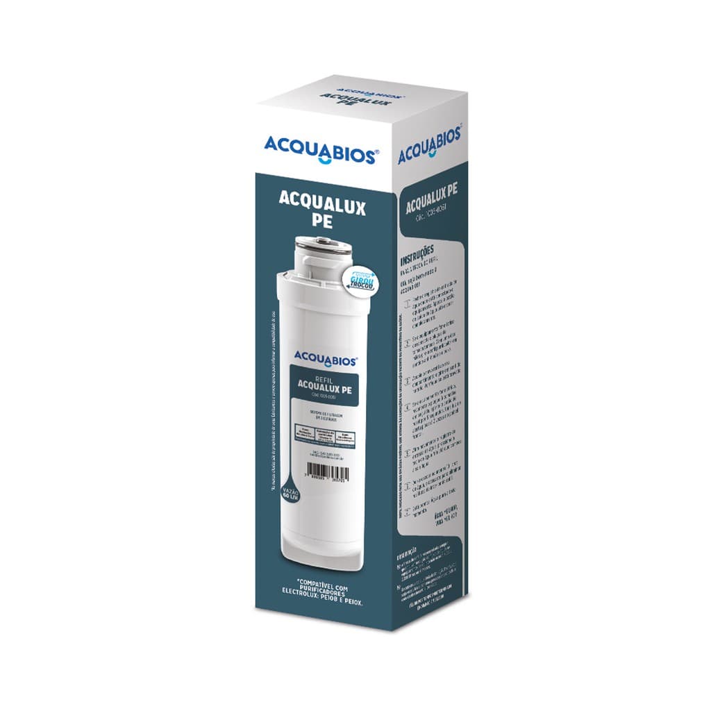 Refil Filtro Purificador Electrolux Pe10b Pe10x - ACQUALUX PE