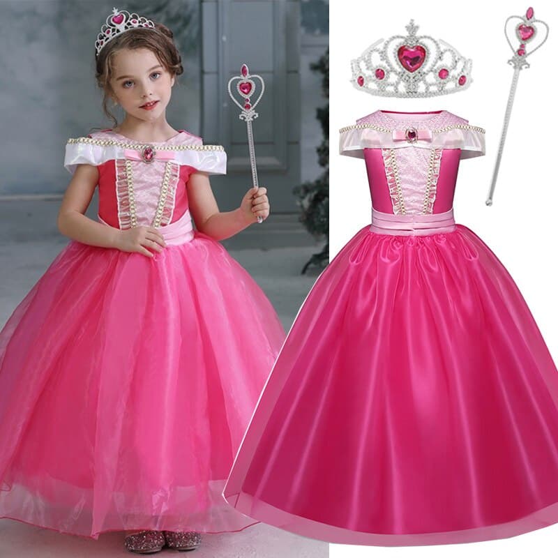 Meninas Vestido Para Crianças Festa De Halloween Cosplay Traje Carnaval Fantasia Vestir-Se Robe