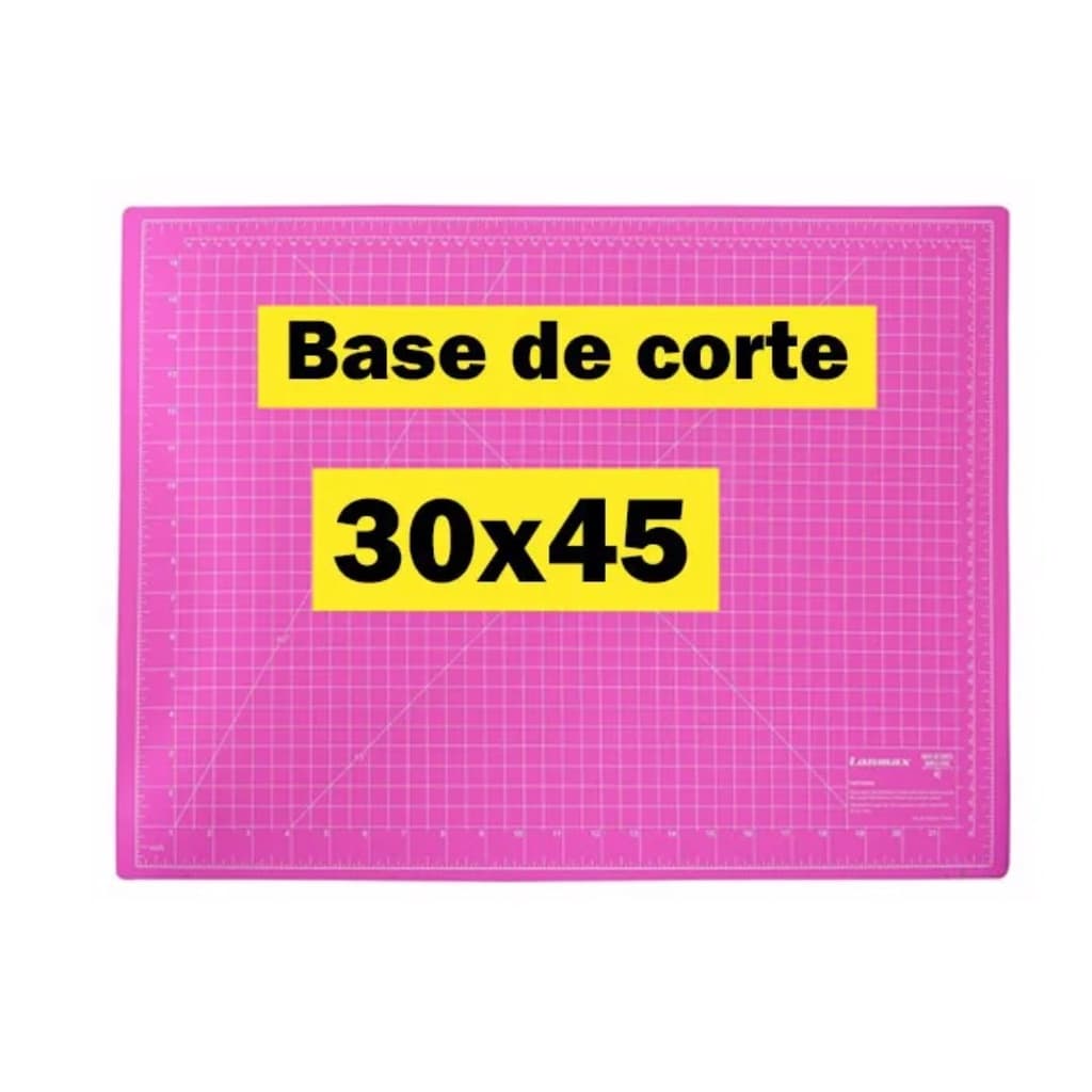 BASE DE CORTE ROSA TAMANHO 30X45