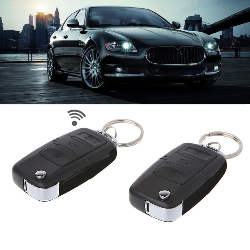 Kit Central De Controle Remoto Universal Para Carro , Travamento De Porta , Sistema De Entrada Sem Chave , Alarme
