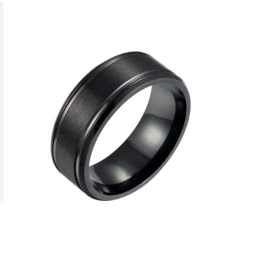 Anel Masculino Simples Alta  Moda 8mm ( COD 01)
