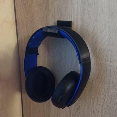 Suporte Headset Fone De Ouvido Dupla Face Gamer Headphone Parede Fixo