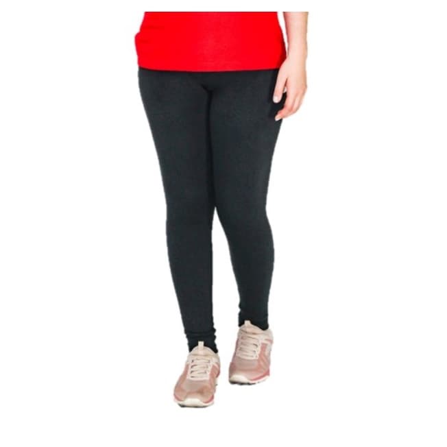 Calça Legging Confortável Cotton Feminina Ajustável Ideal p/ Exercícios
