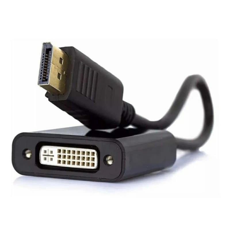 Cabo Adaptador Displayport Macho Para Dvi Fêmea (24+5)